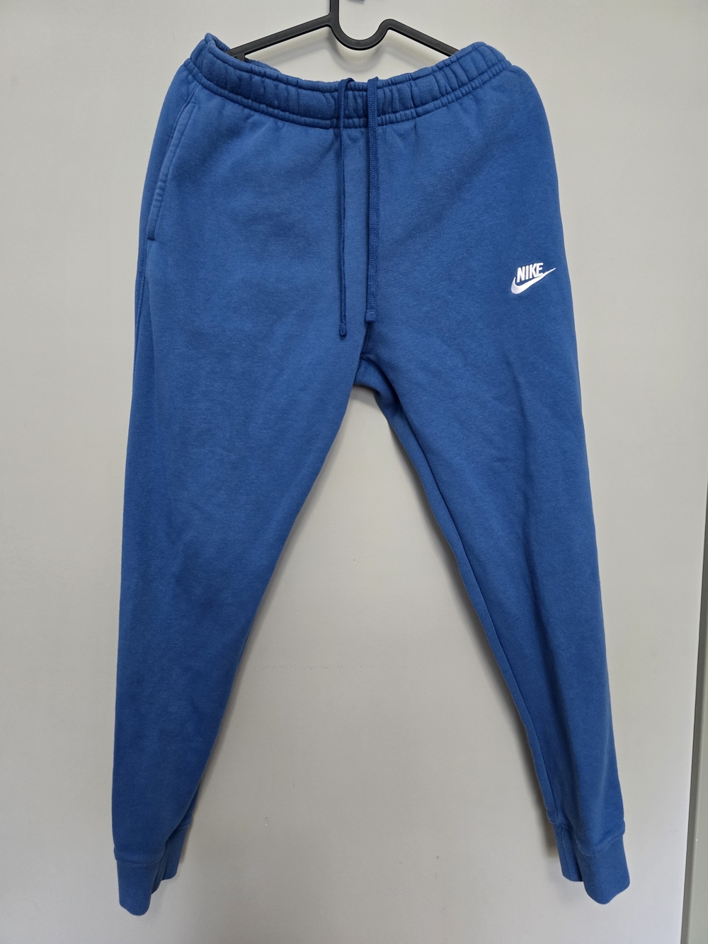 Nike Blue Sweat Pants with White Logo Size Small